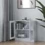 Glossy white plywood display case 82.5x30.5x80 cm by vidaXL, Bookcases and shelves - Ref: Foro24-802747, Price: 80,69 €, Disc...