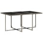 Set comedor jardín 7 pzas y cojines ratán sintético gris von , Gartensets - Ref: Foro24-3211268, Preis: 379,65 €, Rabatt: %