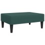 Sofá cama de 2 plazas con taburete terciopelo verde oscuro by , Sofas - Ref: Foro24-3216252, Price: 325,50 €, Discount: %