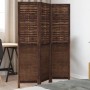 Biombo separador de 3 paneles madera paulownia marrón oscuro von , Raumteiler - Ref: Foro24-358701, Preis: 109,81 €, Rabatt: %