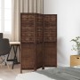 Biombo separador de 3 paneles madera paulownia marrón oscuro von , Raumteiler - Ref: Foro24-358701, Preis: 109,81 €, Rabatt: %