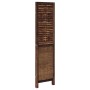 Biombo separador de 3 paneles madera paulownia marrón oscuro von , Raumteiler - Ref: Foro24-358701, Preis: 109,81 €, Rabatt: %