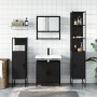 Juego de muebles de baño 4 pzas madera contrachapada negro von , Badezimmermöbel - Ref: Foro24-3214710, Preis: 237,74 €, Raba...