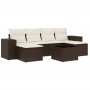 Juego de sofás de jardín 7 piezas con cojines ratán PE marrón von , Gartensets - Ref: Foro24-3222932, Preis: 411,13 €, Rabatt: %