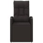 Sillón reclinable de jardín con cojines ratán sintético negro von , Gartenstühle - Ref: Foro24-319546, Preis: 192,41 €, Rabat...