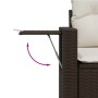 Set sofás de jardín 6 piezas y cojines ratán sintético marrón de , Conjuntos de jardín - Ref: Foro24-3220182, Precio: 387,15 ...
