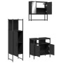 Juego de muebles de baño 3 pzas madera contrachapada negro von , Badezimmermöbel - Ref: Foro24-3214695, Preis: 155,10 €, Raba...