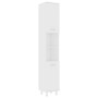 Armario de baño madera contrachapada blanco 30x30x179 cm de vidaXL, Muebles de baño - Ref: Foro24-802624, Precio: 83,48 €, De...