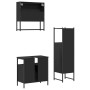 Juego de muebles de baño 3 pzas madera contrachapada negro von , Badezimmermöbel - Ref: Foro24-3214695, Preis: 155,10 €, Raba...