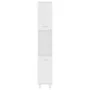 Sperrholz Badezimmerschrank weiß 30x30x179 cm von vidaXL, Badezimmermöbel - Ref: Foro24-802624, Preis: 81,75 €, Rabatt: %