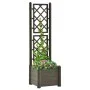 Pflanzgefäß mit Gitter PP anthrazitgrau 43x43x142 cm von vidaXL, Töpfe und Pflanzgefäße - Ref: Foro24-313981, Preis: 81,66 €,...
