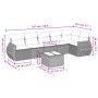 Juego de sofás de jardín 7 piezas con cojines ratán PE marrón von , Gartensets - Ref: Foro24-3253740, Preis: 488,36 €, Rabatt: %