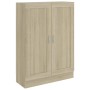 Regal aus eichenfarbenem Sperrholz, 82,5 x 30,5 x 115 cm von vidaXL, Bücherregale und Regale - Ref: Foro24-802717, Preis: 80,...