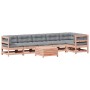 Juego de muebles jardín 7 pzas y cojines madera abeto Douglas by , Garden sets - Ref: Foro24-3250870, Price: 864,93 €, Discou...