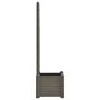 Planter with trellis PP anthracite gray 43x43x142 cm by vidaXL, Pots and planters - Ref: Foro24-313981, Price: 81,66 €, Disco...