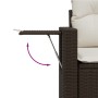 Set de sofás de jardín 10 pzas y cojines ratán sintético marrón von , Gartensets - Ref: Foro24-3220612, Preis: 629,36 €, Raba...