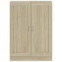 Regal aus eichenfarbenem Sperrholz, 82,5 x 30,5 x 115 cm von vidaXL, Bücherregale und Regale - Ref: Foro24-802717, Preis: 80,...