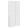 White engineered wood bookcase 82.5x30.5x185.5 cm by vidaXL, Bookcases and shelves - Ref: Foro24-802732, Price: 153,14 €, Dis...