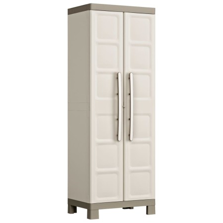 Keter Armario de almacenaje con estantes Excellence beige taupe 182 cm von , Schließfächer und Lagerschränke - Ref: Foro24-46...