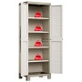 Keter Armario de almacenaje con estantes Excellence beige taupe 182 cm von , Schließfächer und Lagerschränke - Ref: Foro24-46...