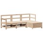 Juego de sofás de jardín 4 pzas madera maciza de pino von , Gartensets - Ref: Foro24-3250776, Preis: 237,29 €, Rabatt: %