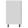 Armario debajo fregadero madera contrachapada gris 60x46x81,5cm de vidaXL, Armarios de cocina - Ref: Foro24-801192, Precio: 8...