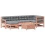 Juego de muebles jardín 7 pzas y cojines madera abeto Douglas by , Garden sets - Ref: Foro24-3250954, Price: 681,53 €, Discou...
