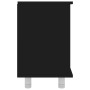 Armario de baño madera contrachapada negro 60x32x53,5 cm de vidaXL, Muebles de baño - Ref: Foro24-802634, Precio: 60,85 €, De...