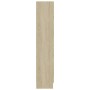 Oak-colored plywood display case 82.5x30.5x150 cm by vidaXL, Bookcases and shelves - Ref: Foro24-802762, Price: 165,10 €, Dis...