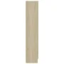 Oak-colored plywood display case 82.5x30.5x150 cm by vidaXL, Bookcases and shelves - Ref: Foro24-802762, Price: 158,12 €, Dis...