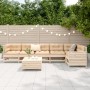 Juego de sofás de jardín 7 piezas madera maciza de pino von , Gartensets - Ref: Foro24-3250872, Preis: 431,79 €, Rabatt: %