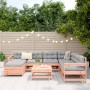 Juego de sofás de jardín 8 pzas madera maciza de abeto Douglas by , Garden sets - Ref: Foro24-3250582, Price: 464,00 €, Disco...