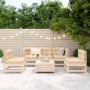Juego de sofás de jardín 6 piezas madera maciza de pino by , Garden sets - Ref: Foro24-3250720, Price: 328,81 €, Discount: %