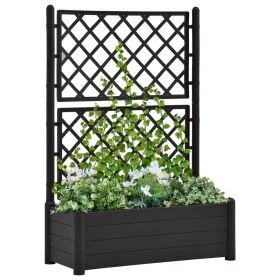 Pflanzgefäß mit Gitter PP Anthrazitgrau 100x43x142 cm von vidaXL, Töpfe und Pflanzgefäße - Ref: Foro24-313985, Preis: 127,17 ...
