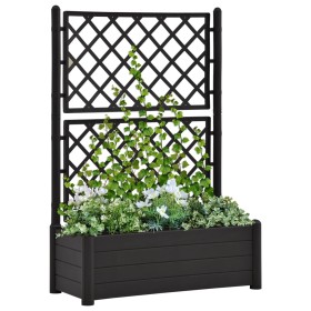 Pflanzgefäß mit Gitter PP Anthrazitgrau 100x43x142 cm von vidaXL, Töpfe und Pflanzgefäße - Ref: Foro24-313985, Preis: 112,35 ...