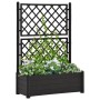 Pflanzgefäß mit Gitter PP Anthrazitgrau 100x43x142 cm von vidaXL, Töpfe und Pflanzgefäße - Ref: Foro24-313985, Preis: 112,35 ...