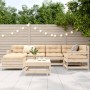 Juego de sofás de jardín 7 piezas madera maciza de pino von , Gartensets - Ref: Foro24-3250940, Preis: 389,70 €, Rabatt: %