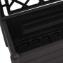 Planter with trellis PP anthracite gray 100x43x142 cm by vidaXL, Pots and planters - Ref: Foro24-313985, Price: 112,35 €, Dis...