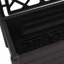 Planter with trellis PP anthracite gray 100x43x142 cm by vidaXL, Pots and planters - Ref: Foro24-313985, Price: 127,17 €, Dis...