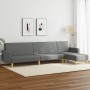 Juego de sofás 2 piezas tela gris oscuro by , Sofas - Ref: Foro24-3216301, Price: 410,99 €, Discount: %