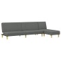 Juego de sofás 2 piezas tela gris oscuro by , Sofas - Ref: Foro24-3216292, Price: 354,63 €, Discount: %