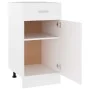 Weißer Holzwerkstoff-Küchenschubladenschrank 40x46x81,5cm von vidaXL, Küchenschränke - Ref: Foro24-801212, Preis: 70,64 €, Ra...