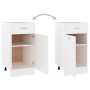 Weißer Holzwerkstoff-Küchenschubladenschrank 40x46x81,5cm von vidaXL, Küchenschränke - Ref: Foro24-801212, Preis: 72,78 €, Ra...