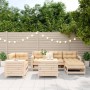 Juego de sofás de jardín 7 piezas madera maciza de pino von , Gartensets - Ref: Foro24-3250540, Preis: 439,34 €, Rabatt: %