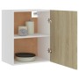 Hängeschränke 2 Einheiten Sonoma-Eichensperrholz 50x31x60 cm von vidaXL, Küchenschränke - Ref: Foro24-805081, Preis: 76,35 €,...