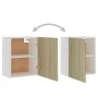 Hängeschränke 2 Einheiten Sonoma-Eichensperrholz 50x31x60 cm von vidaXL, Küchenschränke - Ref: Foro24-805081, Preis: 78,42 €,...