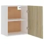 Hängeschränke 2 Einheiten Sonoma-Eichensperrholz 50x31x60 cm von vidaXL, Küchenschränke - Ref: Foro24-805081, Preis: 78,42 €,...