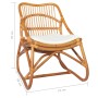 Silla de ratán lino marrón claro von , Sessel - Ref: Foro24-325483, Preis: 176,14 €, Rabatt: %