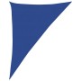 Toldo de vela triangular HDPE azul 160 g/m² 4x5x6,8 m by , Umbrellas - Ref: Foro24-311541, Price: 31,36 €, Discount: %