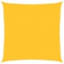 Toldo de vela cuadrado HDPE amarillo 160 g/m² 7x7 m by , Umbrellas - Ref: Foro24-311555, Price: 103,50 €, Discount: %